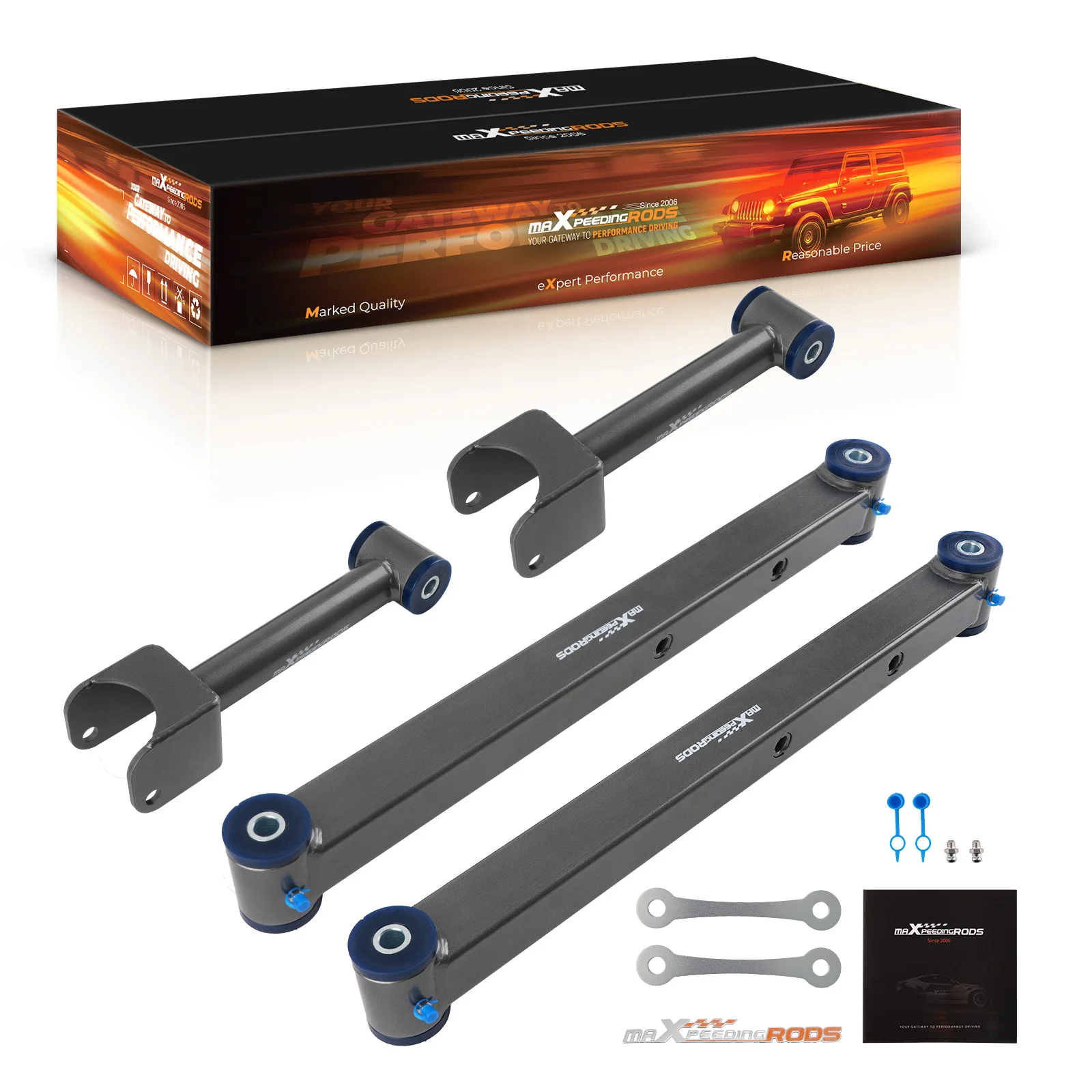 4Pcs Rear Lower & U… - image