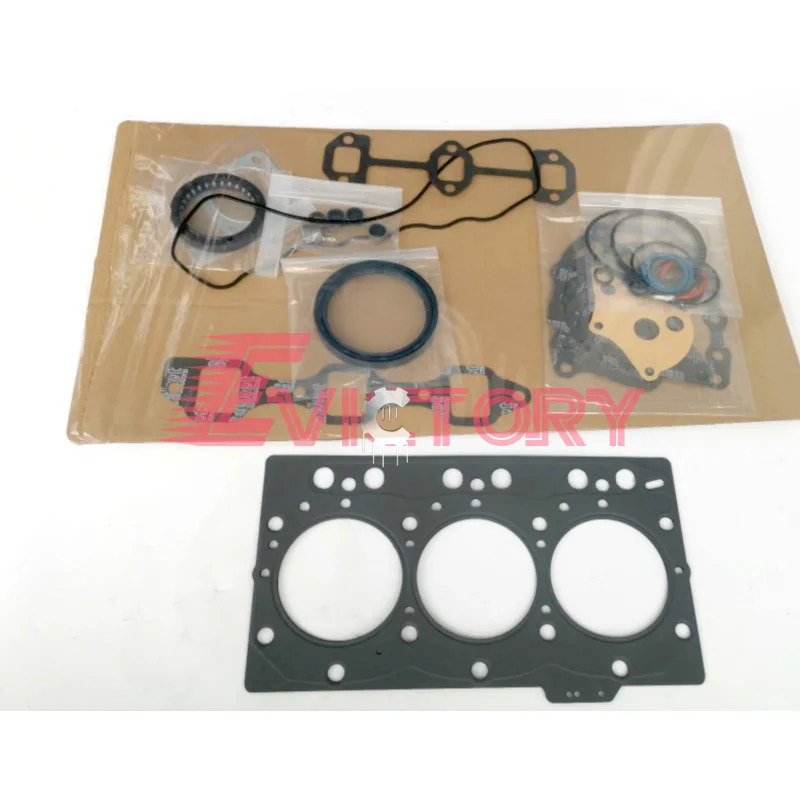 

3TNA78 3D78AE Complete Full Gasket Kit with head gasket for yanmar Rebuild Engine Parts