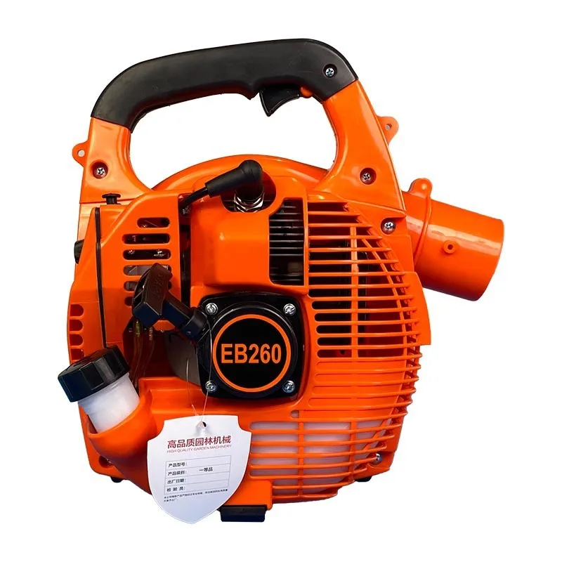 EB260 Extintor de vento portátil de dois tempos Secador de cabelo soprador de neve de alta potência, leve, laranja montagem rápida 2024 novo