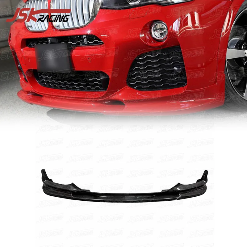 

2014-2018 3D Design B Style Carbon Fiber Front Lip BMW F26 X4 (ONLY For M-TECH BUMPER)