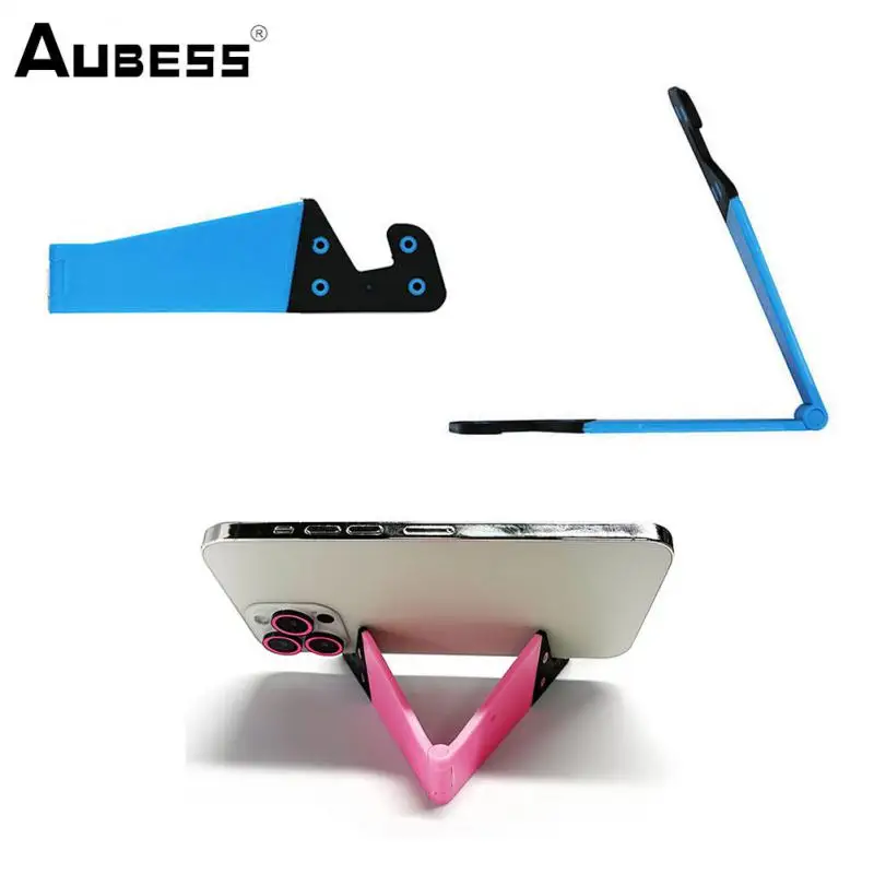 Modello V compatto portatile facile da usare comodo supporto per telefono cellulare portatile universale durevole elegante Versatile