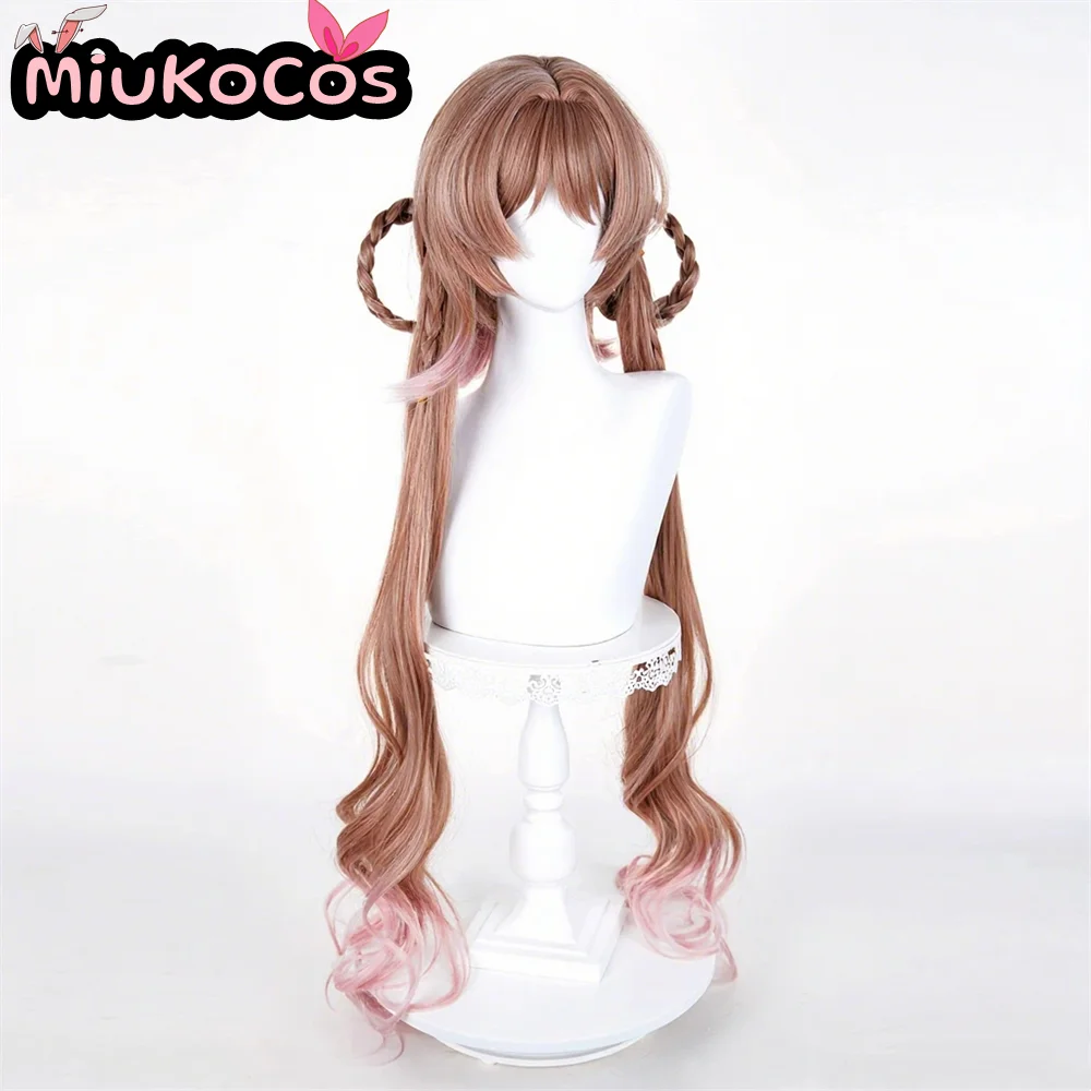 IN STOCK DREAMLAND PLANET Eyjafjalla the Hvít Aska Cosplay Wig MiukoCosplay Game Arknights Cosplay Wig 2