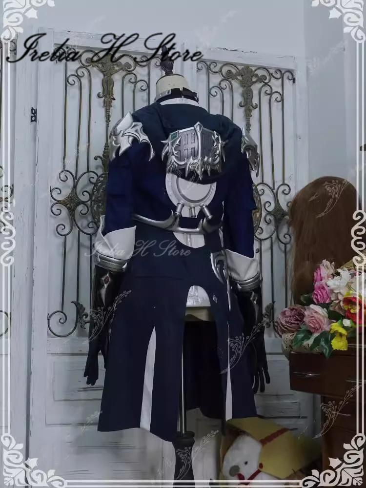 Irelia H Alphinaud 파이널 판타지 XIV Alphinaud 코스프레 코스튬 하이 퀄리티 풀 세트, 맞춤형 사이즈 제작, 신발 할로윈 의상