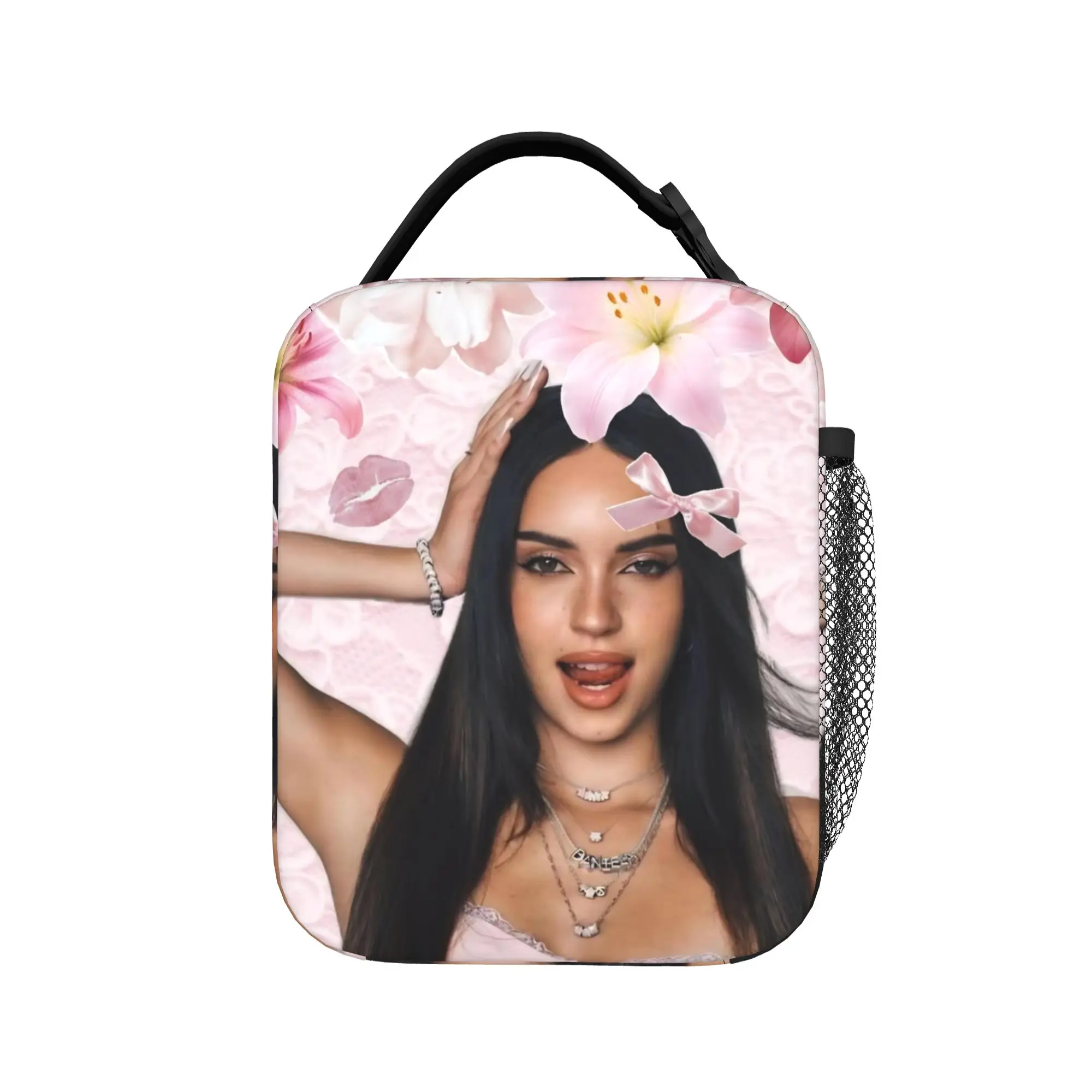 Daniela Katseyes Kpop Girl Group Thermal Insulated Lunch Bag for Work  Portable Food Container Bags Thermal Cooler Food Box
