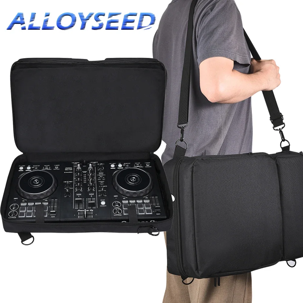 Case Bag for Pioneer DDJ-400 DDJ-FLX4//Roland DJ-202/Hercules Inpulse 300/Native Instruments Traktor Kontrol S2 Mk3 Disc Player