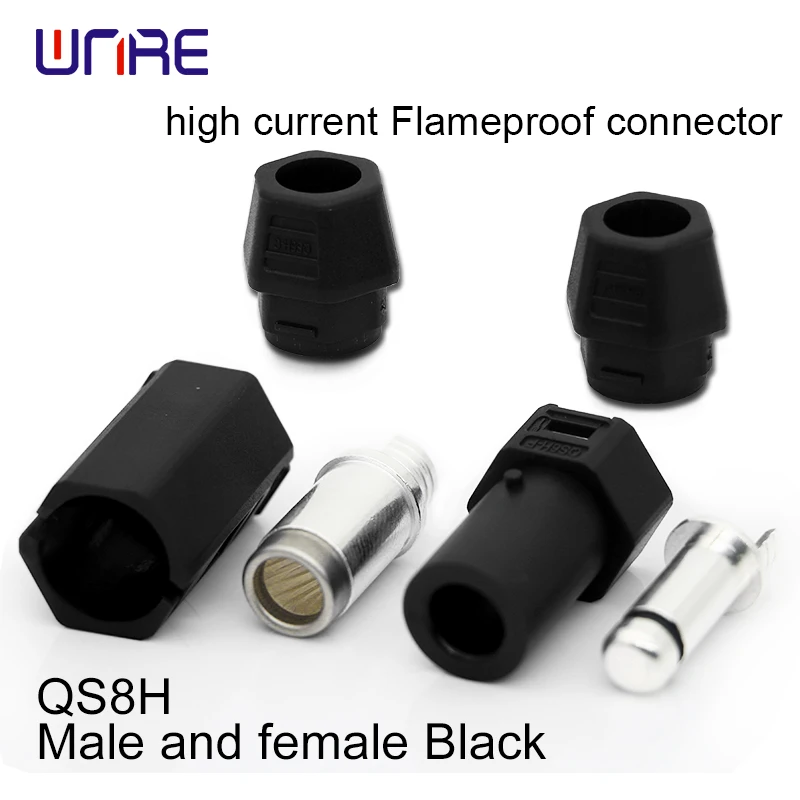 1PCS QS8H 110AExtreme Power Flameproof Connector UL94-V0 forHyperchargers/Industrial Lasers/Electrified Aviation/High-Speed Rail