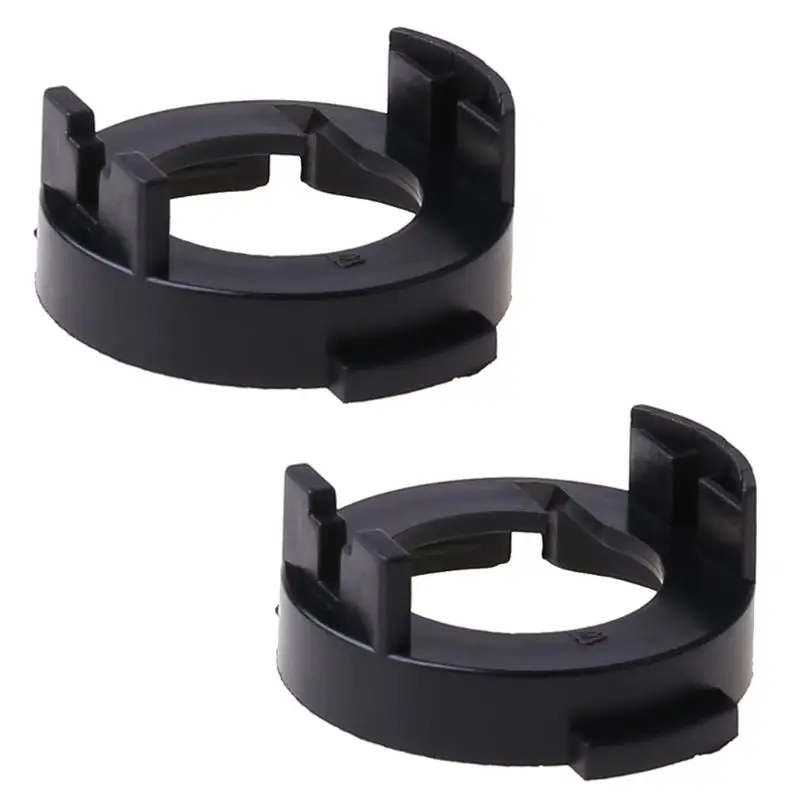 H7 LED Headlight Bulbs Retainer Socket Bracket Base Adapters for Kia Forte Koup 2014-2016 Rio 2012-2017 2pcs