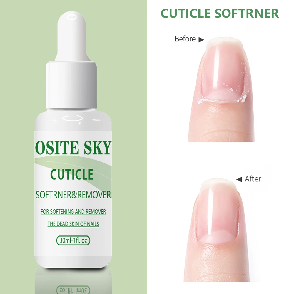 

30ml/1oz Cuticle Remover Softener For Nail Softener Cream For Dead Skin Manicure Care Tools Foot Pedicure Moisturizing Supplies