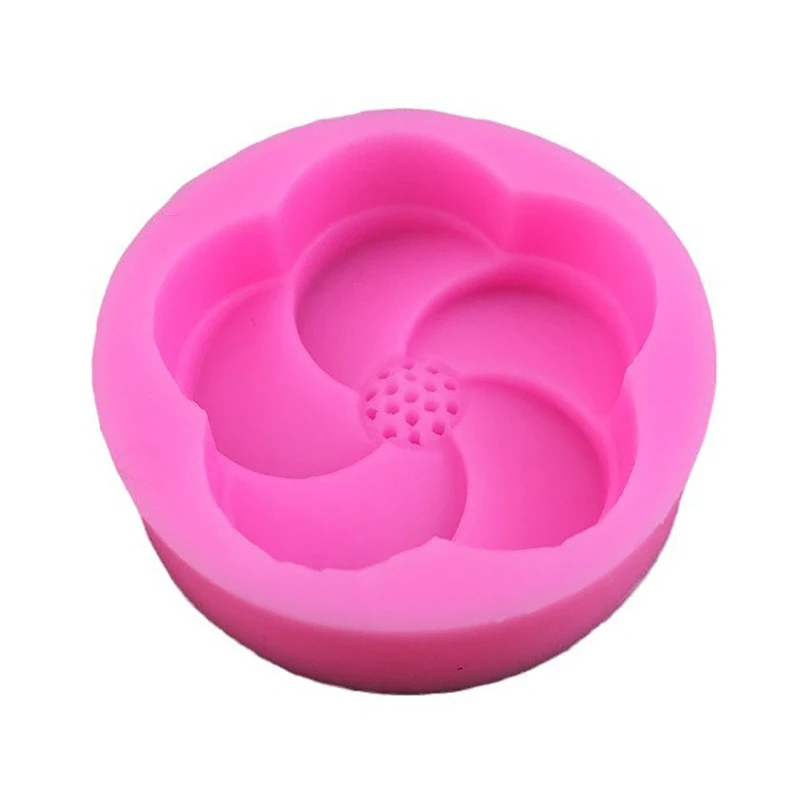 PlumBR-Moule en silicone à cinq pétales de fleurs, moule de cuisson de gâteau bricolage, Sugarcraft, chocolat Chi, gâteau har ant, outils de décoration