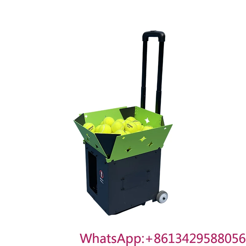 

Portable Tennis Ball Machine Throws Training Tennis Balls Machine Practice Tennis Padel Ball Machine