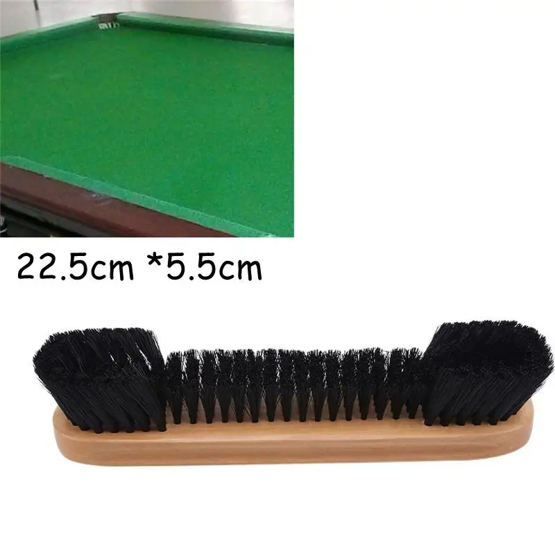 1PC Spazzola per binario per tavolo da biliardo Tavoli da biliardo in legno Strumento per la pulizia Accessori per spazzole Spazzole per la pulizia del biliardo e del biliardo