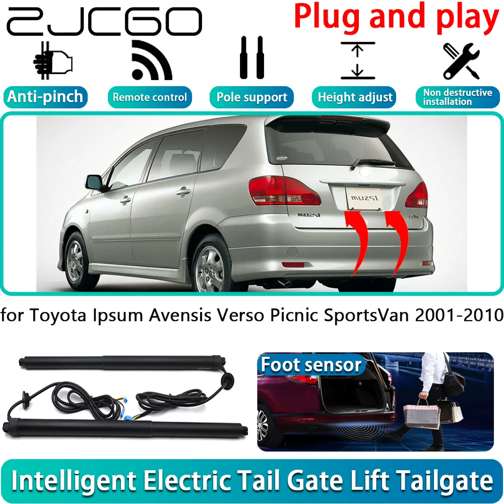 for Toyota Ipsum Avensis Verso Picnic SportsVan 2001-2010 Car Electric Powered Tailgate Power Liftgate Automatic Tailgate System