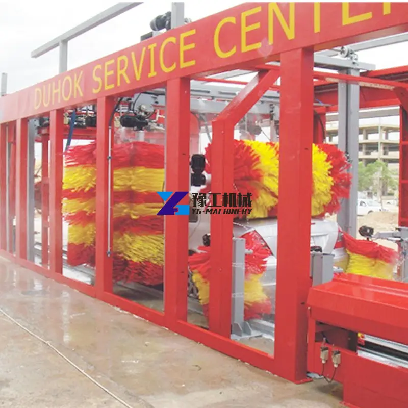 Best Selling Tunnel Fully Automatic Car Wash Machine with Voice Notification System