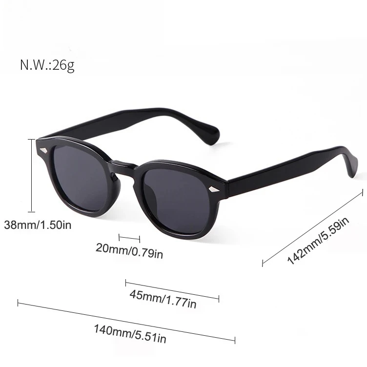 خمر قذيفة الموضة النظارات الشمسية المستديرة النساء الرجال 2025 العلامة التجارية تصميم الرجعية برشام الأصفر الأزرق عدسة مربع نظارات شمسية الإناث UV400