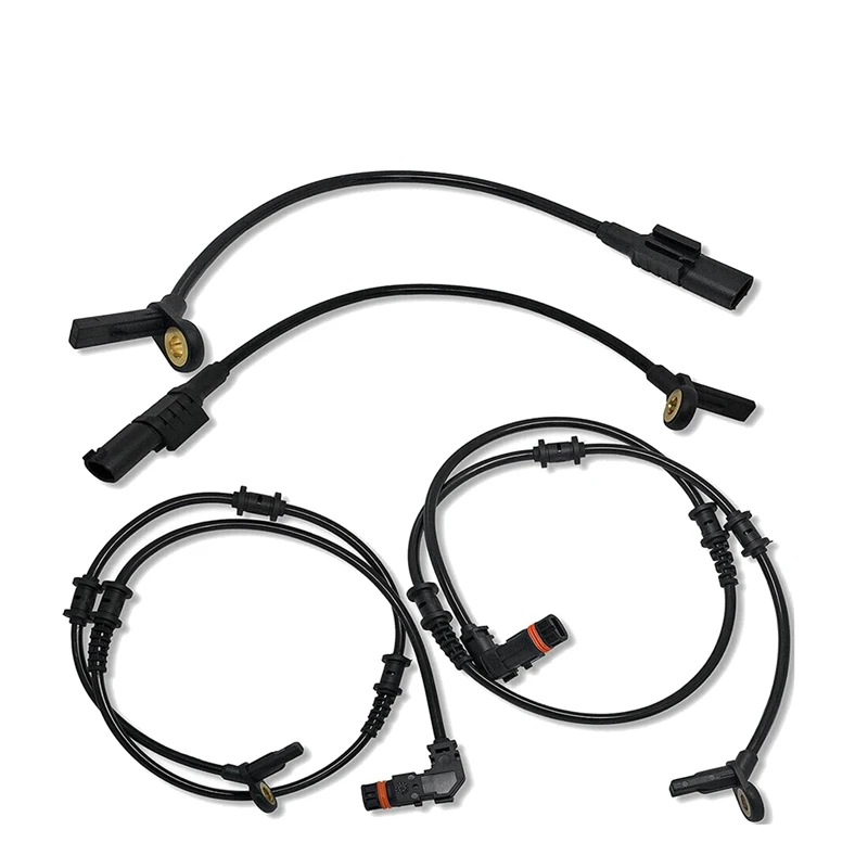 4Pcs Front Rear Wheel Speed Sensor For Mercedes-Benz W164 With ABS Speed Sensor For - Q7 -Porsche Cayenne 92A