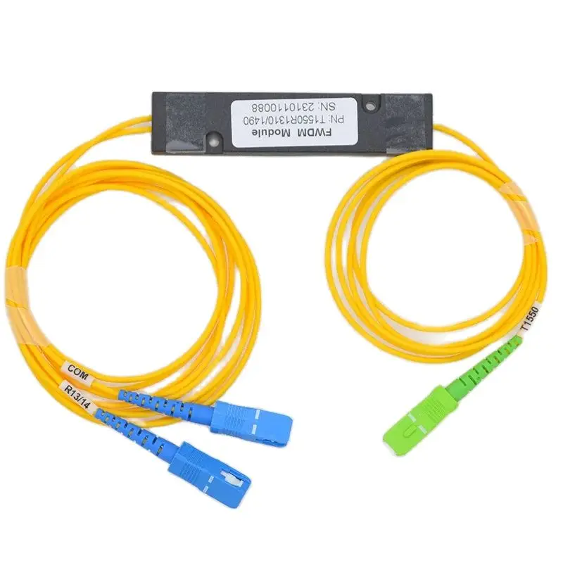 T1550R1310/1490 FWDM Optical Wavelength Division Multiplexer Optical Signal Splitter Fiber Coupler Communication Factory Outlet