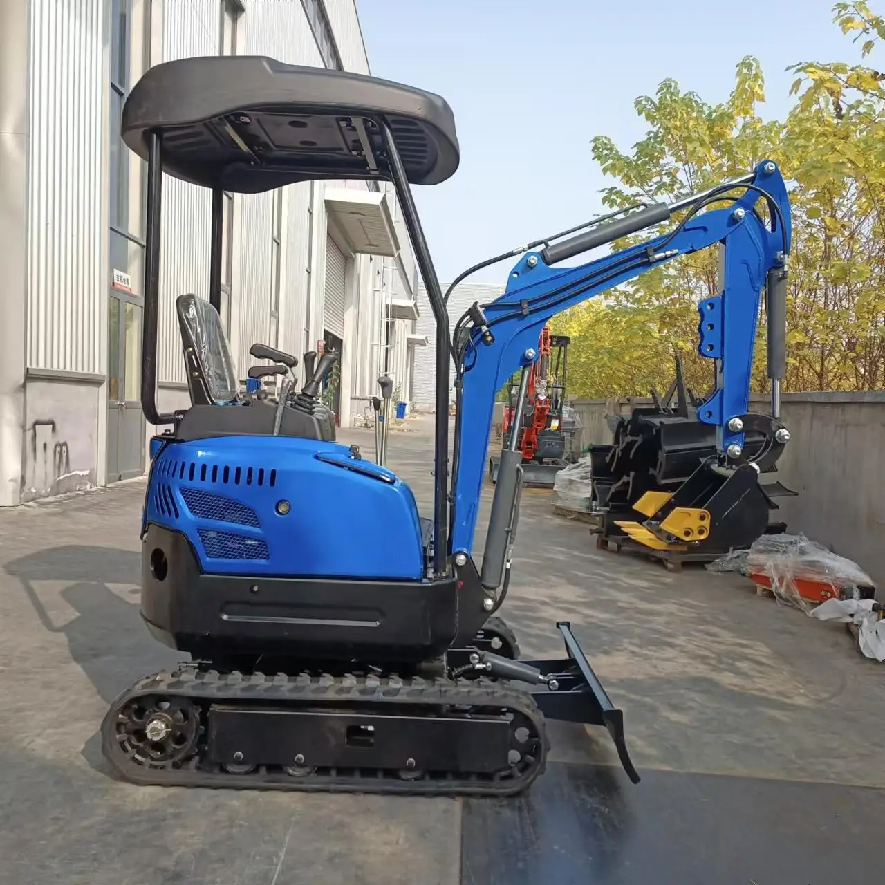 Customized Home Excavator Machinery Crawler Digger Engine Crawler Mini Hydraulic New Digger Excavator