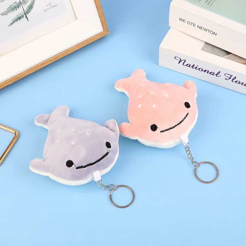 Porte-clés mignon en peluche d'épaulard pour enfants, animaux de dessin animé, pendentif en peluche au beurre, breloque pour couple, cadeaux de sac Kawaii, 11cm