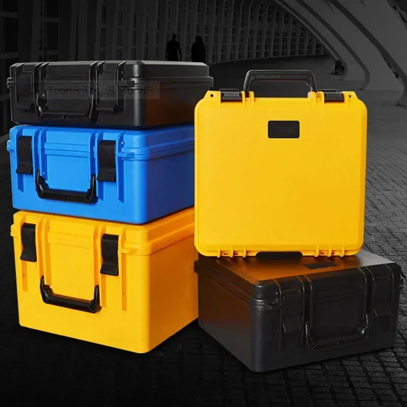 

Equipment Suitcase With Tool Case Outdoor Instrument Foam Box Safety Inside Shockproof Portable Tool Plastic Toolbox Hardware