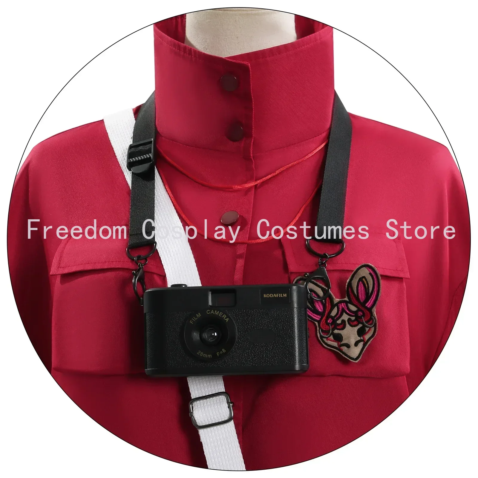 Disfraz de Cosplay de Seven Tales para mujer, uniforme Liyuting Li Yuting, peluca, abrigo, pantalones, conjunto de Anime, fiesta de Halloween, trajes de juego de rol