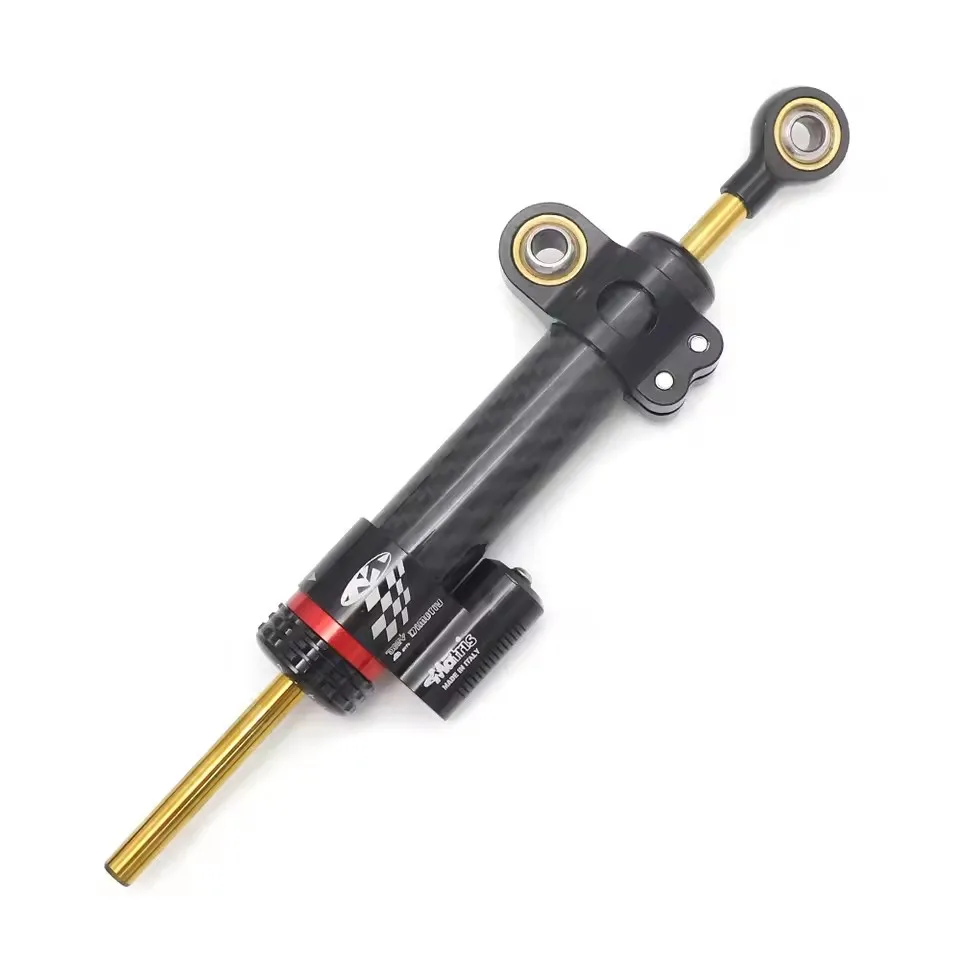 Universal DIMOTIV Matris Adjustable Steering Damper for Kawasaki Ninja 400 300 250 Honda CB650F Yamaha R1 YZF-R3 R25 Tracer