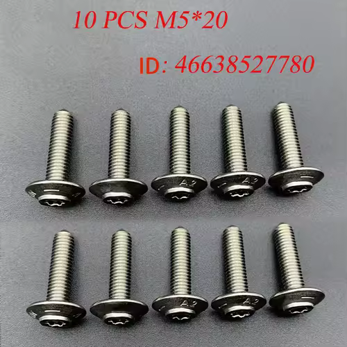For R1250GS ADV R1200GS LC R1200RT S1000RR S1000XR C600 C650GT F750GS F850GS R NINE T K1600GTL M5 Fairing Stainless Steel Screws - Image 4