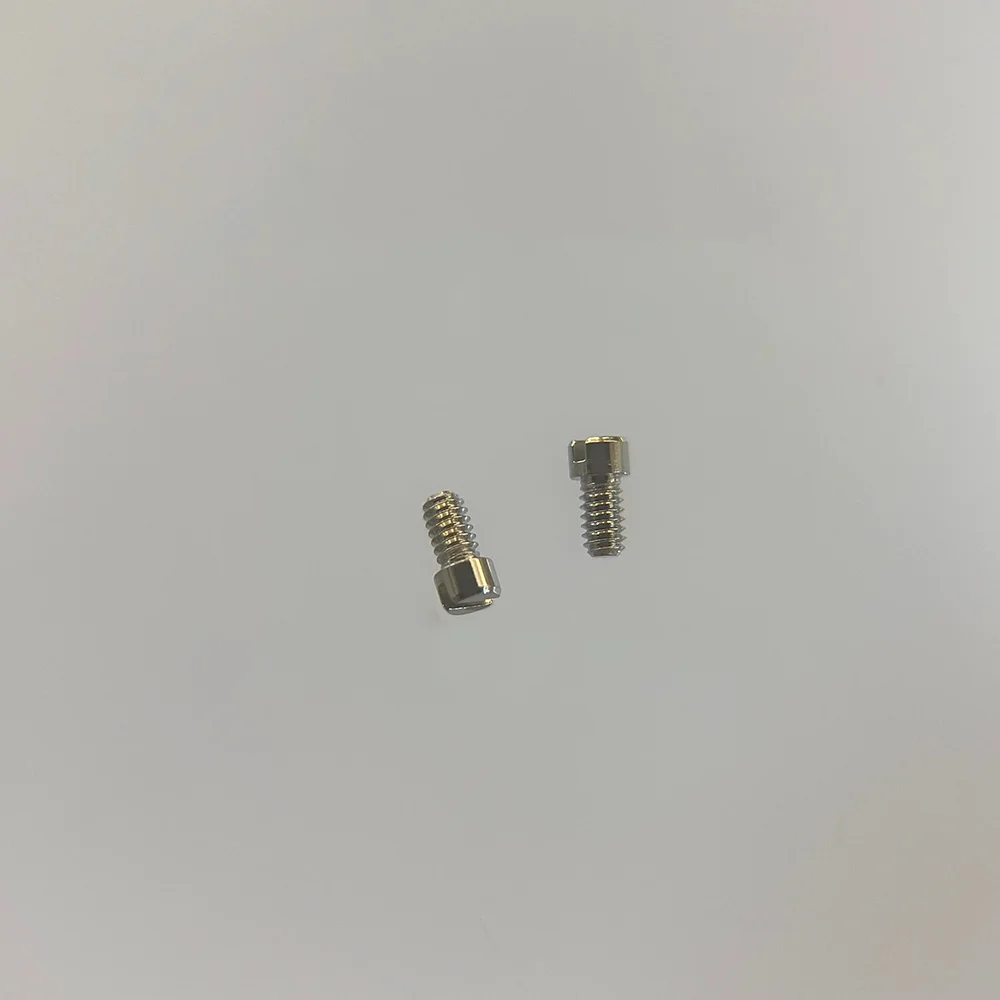 اكسسوارات الساعة مشاهدة الغطاء الخلفي مسامير ساعة إصلاح أجزاء غطاء مسامير 1.6*1.2*3.1 مللي متر