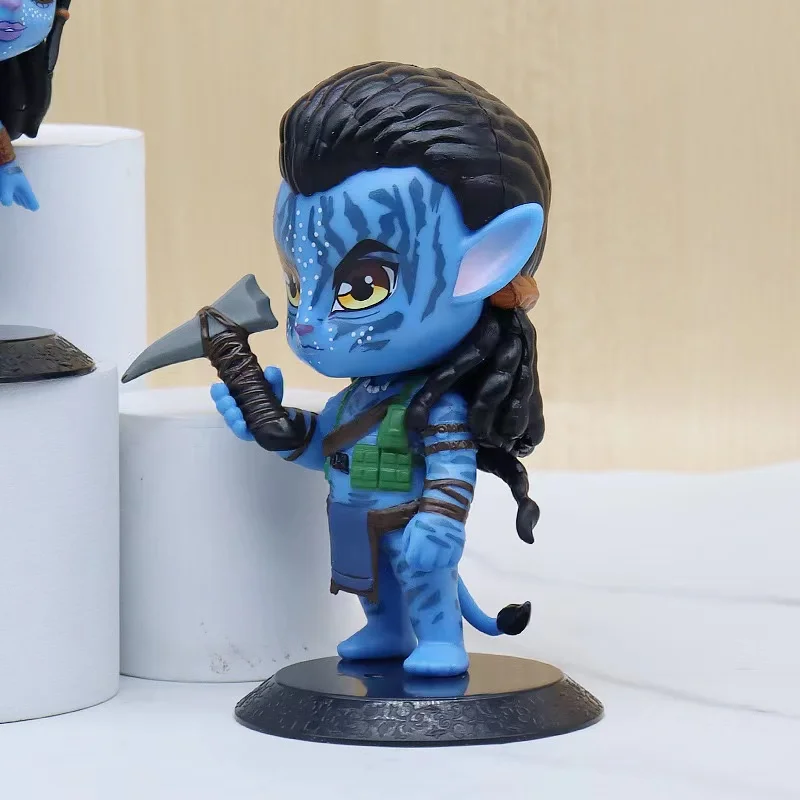 The big head q-version Avatar The Way of Water 2 Pandora Jake Sully Neytiri Action Figures decoration Pendant Model Toys gifts