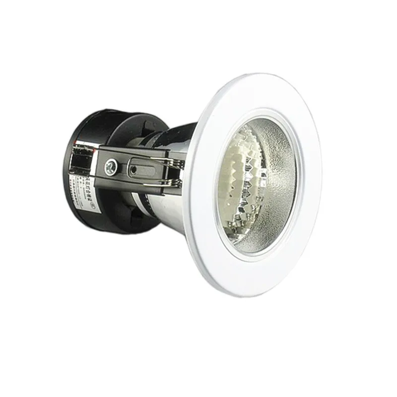 Imagem -03 - Redondo Recesso Luz de Teto Caixa Suporte Downlight Lâmpada E27 25 35 10 Pcs Lot Branco