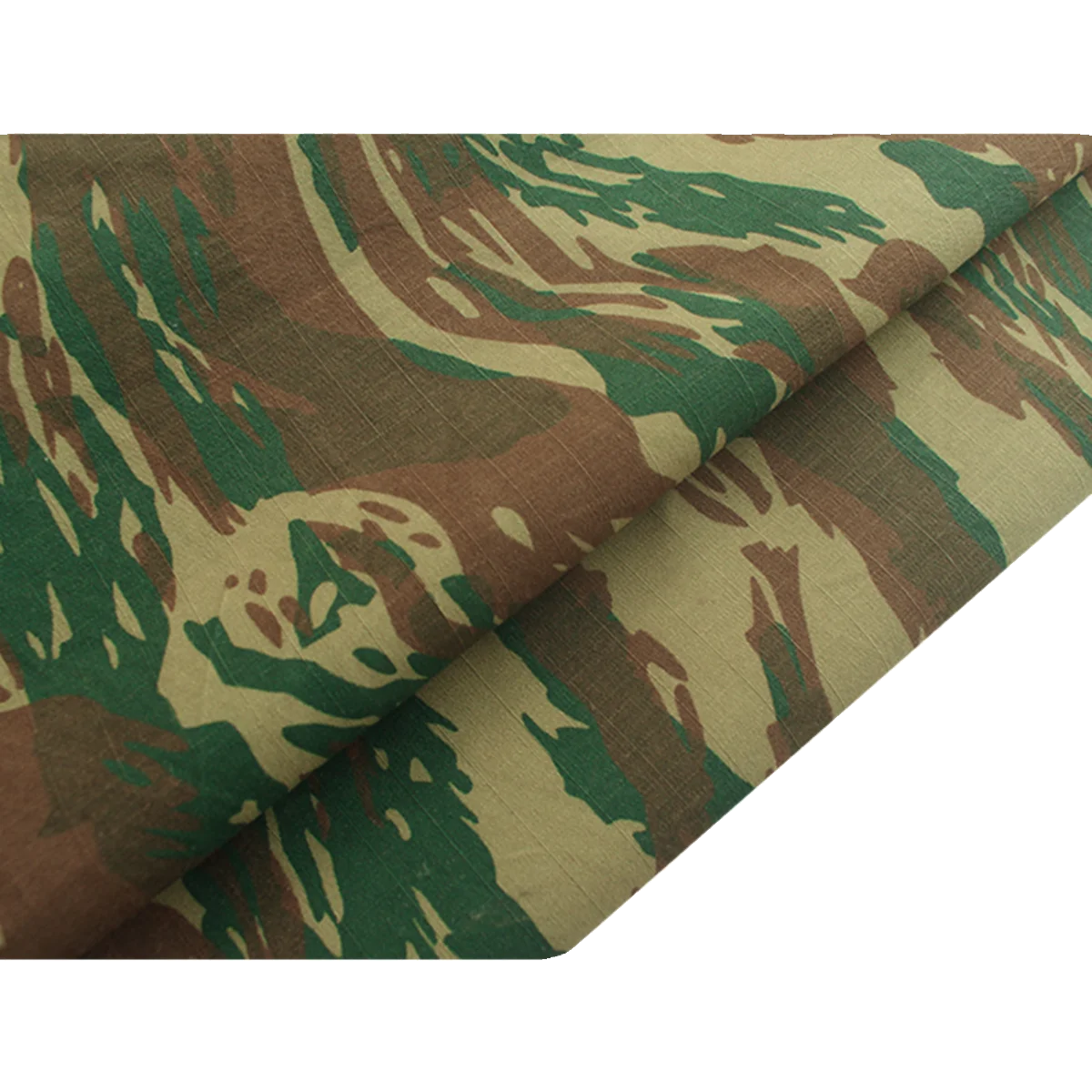 1.45M Width Greek Camouflage Grid Cotton Twill Fabric for DIY Jacket Pants Material Last 30 Metres Clearance