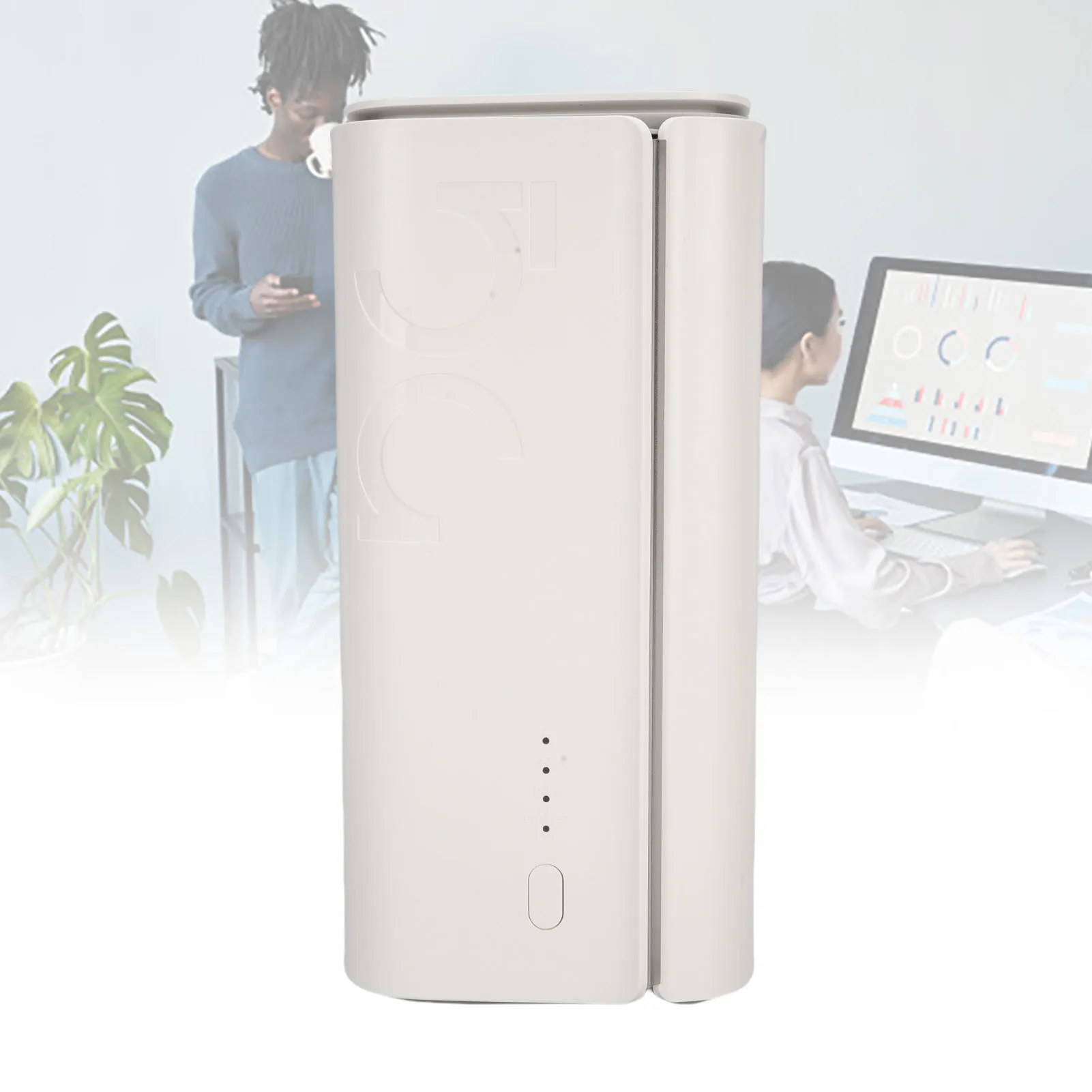 Dual Band WiFi 6 Router Small SIM Card Slot Support for NSA SA 5G CPE Router Efficient Heat Dissipation for Game Entertainment