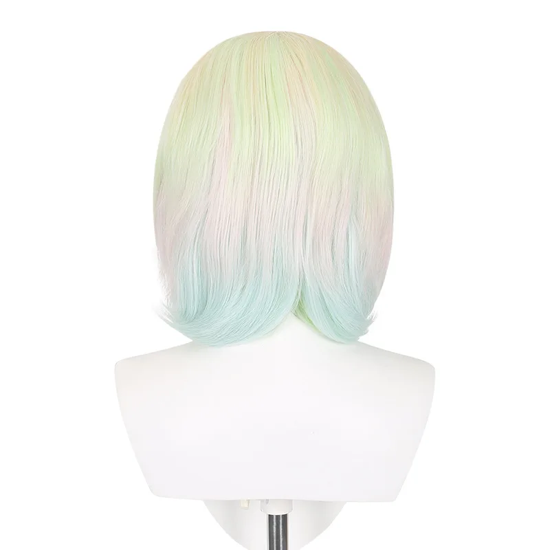 Gemstone Country Diamond Simulação Couro Cabudo Top COS Peruca Cor Mista COS Peruca