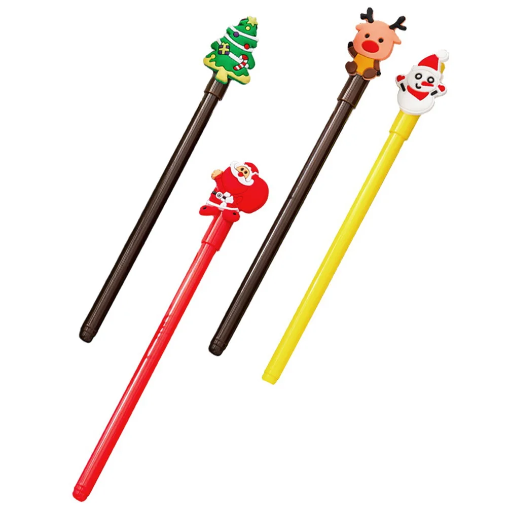 

20 Pcs School Writing Gel Pen Ink Pens Marker Desktop Christmas Plastic Gifts