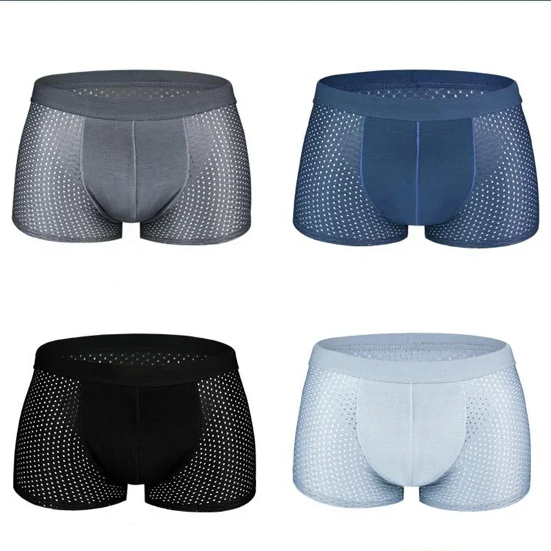 Men's Panties Men Underwear Boxershorts Men Boxer Men Ropa Interior Hombre Calzoncillos Breathable Large Size