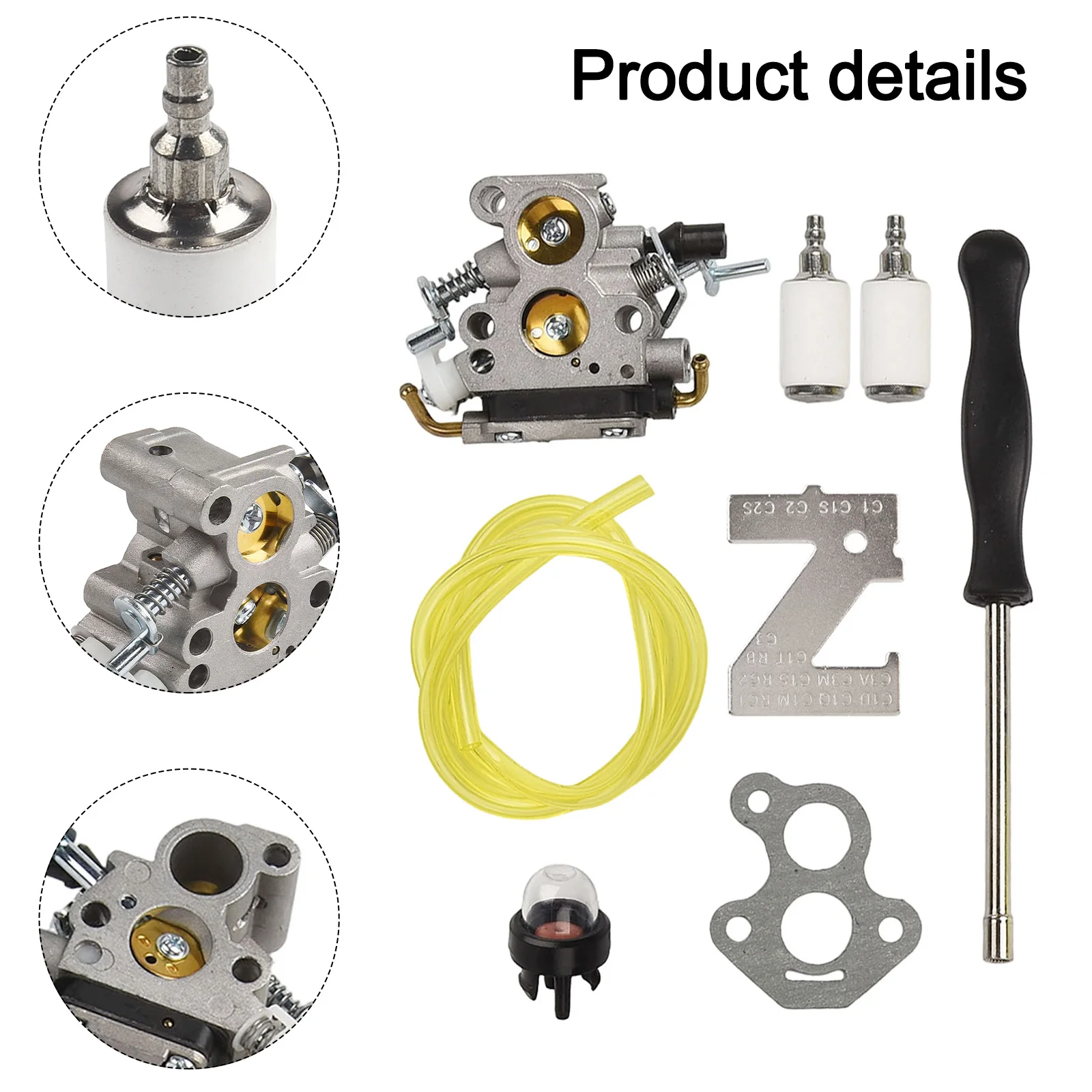 Engine Performance Carburettor Kit Chainsaw Maintenance Complete Package Comprehensive Compatibility For 435 Chainsaw