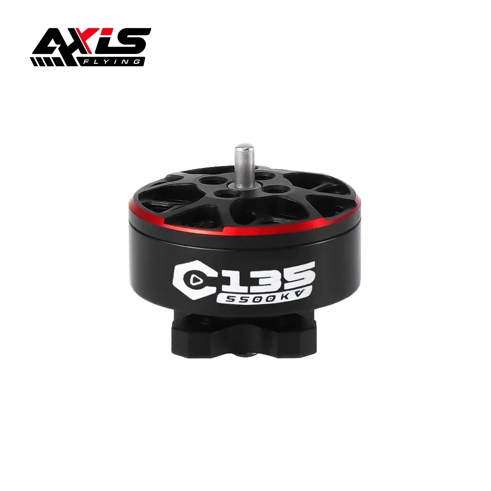 

Axisflying C135 1305 5500KV FPV бесщеточный двигатель 4S Lipo 1,5 мм вал для RC 2,0 дюйма Cinewhoop 2,5 дюйма зубочистка FPV дроны