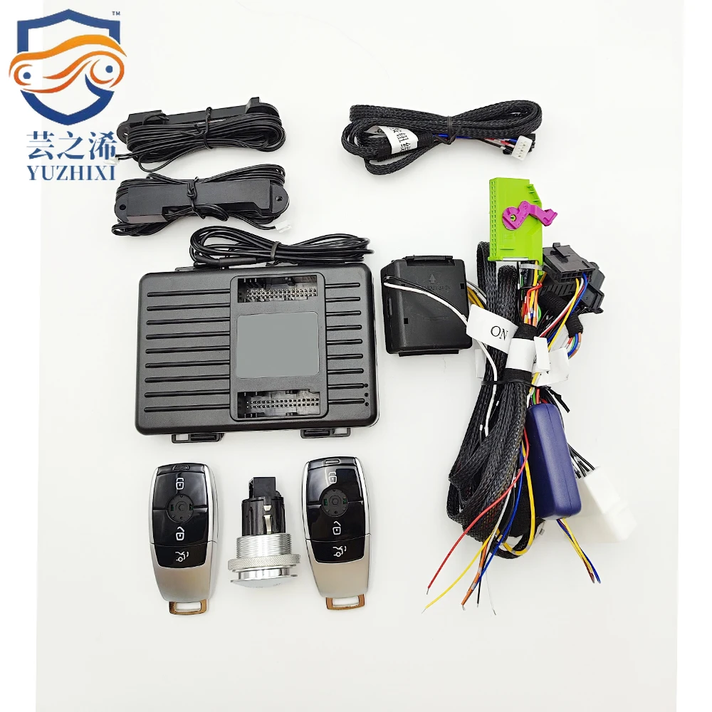 

For Mercedes Benz CLK Year 2004-2006 Facelift Car Engine Remote Starter Start Push To Start Keyless GO Automatic Unlock