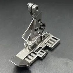 Roller Presser Foot For Overlock Sewing Machine Fit Siruba 988 Pegasus EX5200 Hikari 6800 JACK 798 For 5 Thread Feet With Wheel