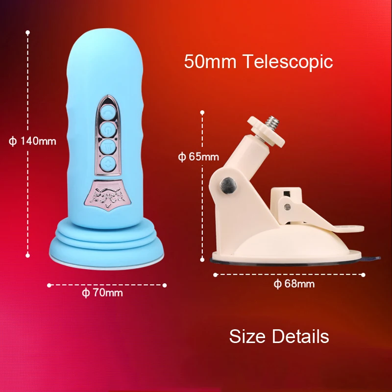 Automatic Telescopic Sex Machine Dildo G-Spot Vibrator with Suction Cup Female Masturbator Vagina Massager for Women Sex Toys