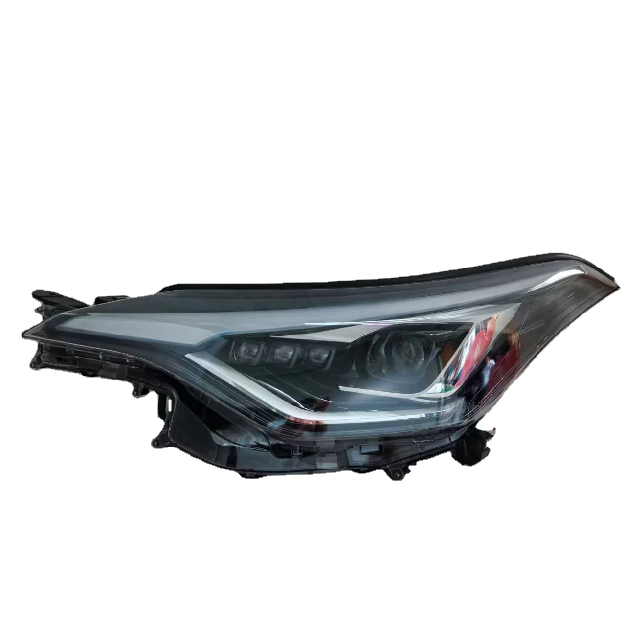 Remanufactured Headlight Assembly for Toyota CHR 2018-2024, Left & Right Lens, LED / Halogen Replacement Lamp