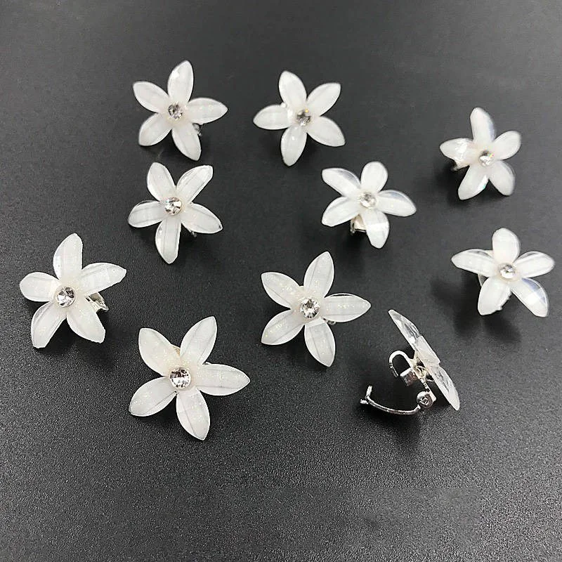 10PCS New Flower Princess Girls Lovely Hair Buckle Hairpins Children Headwear Hairgrip Hair Clips Hair Accessories