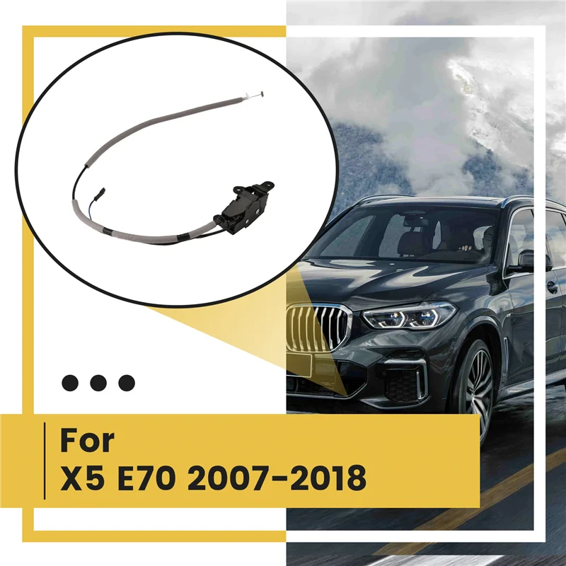 

Car Trunk Lid Latch Lock For BMW X5 E70 2007-2018 51247183196