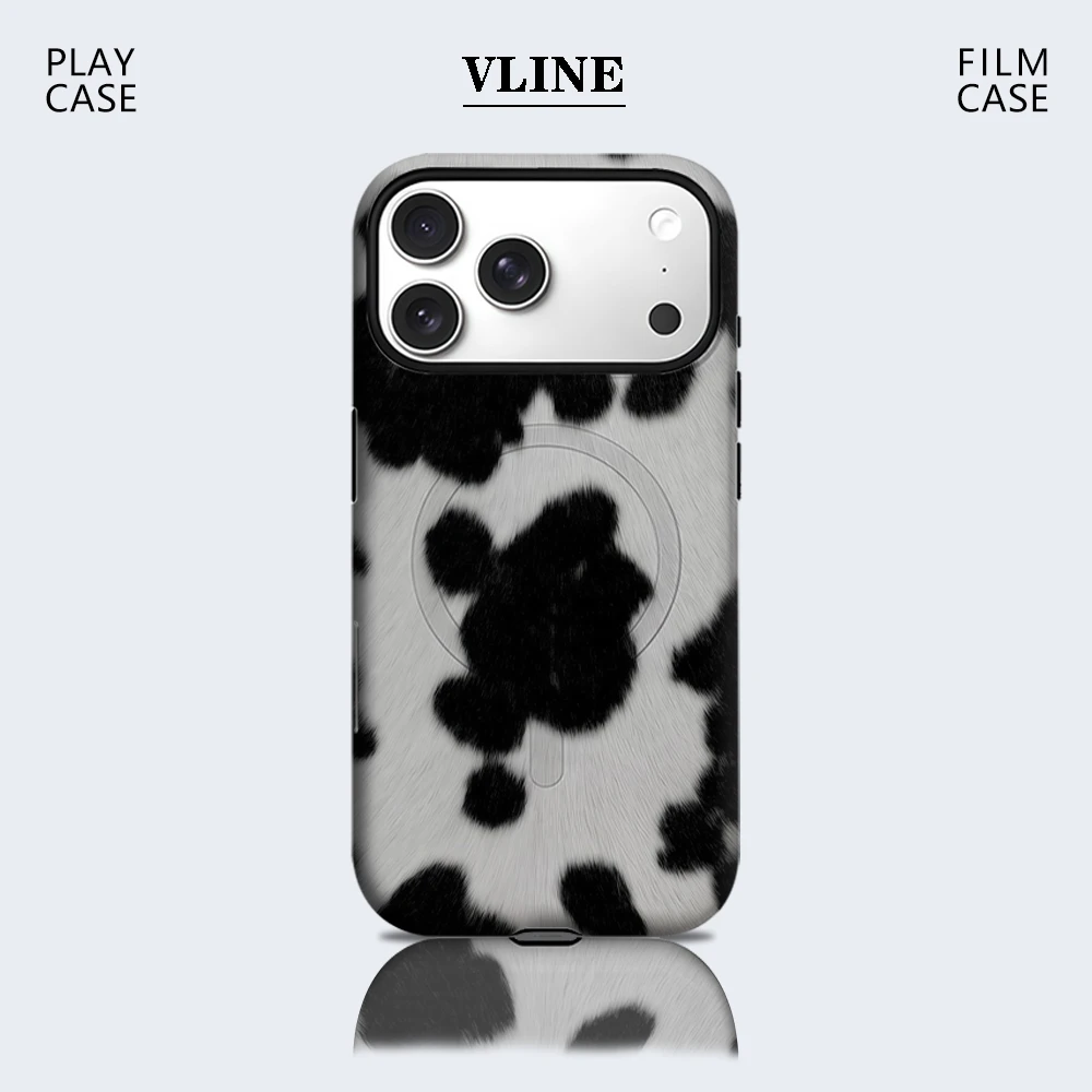 Classic Cow Print T…