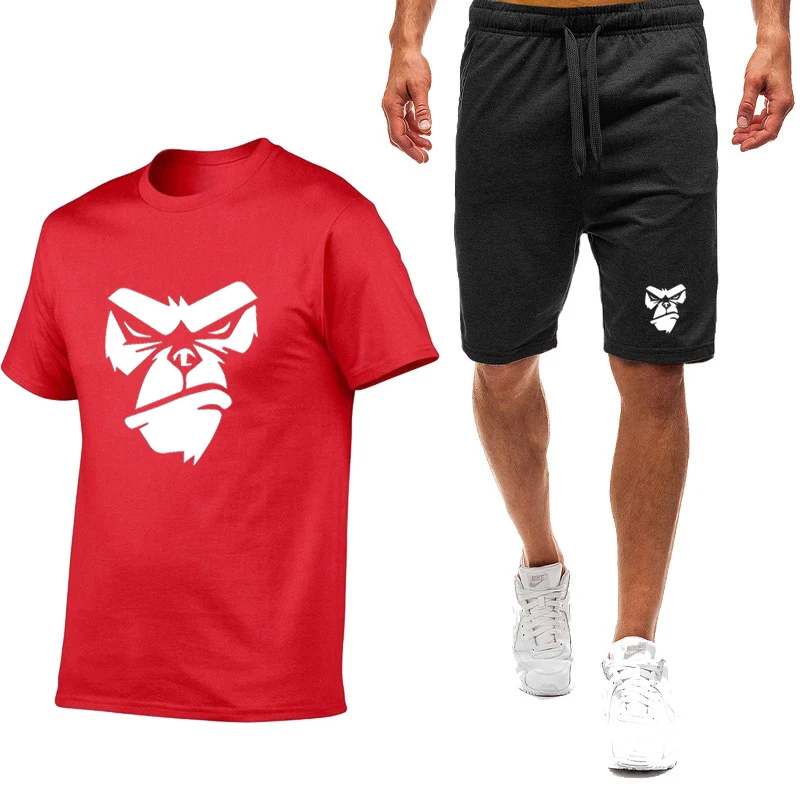 

Hajime No Ippo Kamogawa Boxing Gym New Men's Suits Summer Casual Breathable Refreshing Suits Fashion Men's Short Sleeve Set