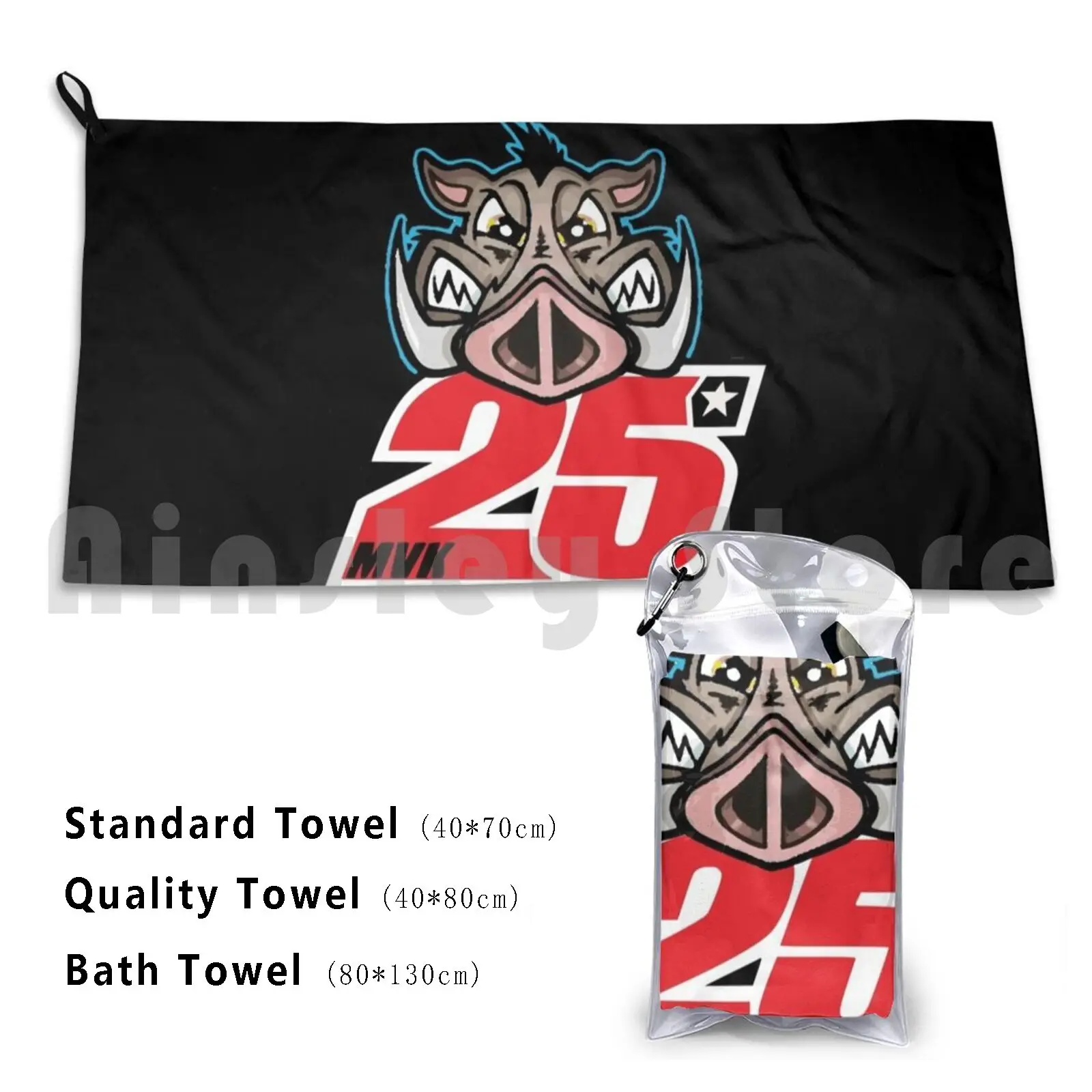 مافريك الخنزير Vinales 25 منشفة حمام وسادة الشاطئ Vinales 25 مافريك مافريك Vinales Vi ؟ أليس Mvk Mvk25 #1