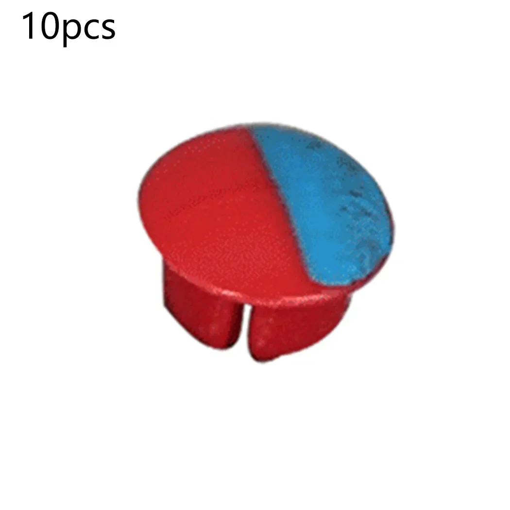 10 pezzi caldi e freddi indicano plastica per rubinetto miscelatore bagno cucina adatto per accessori rubinetto 7mm 8.75*6.8*5.85mm