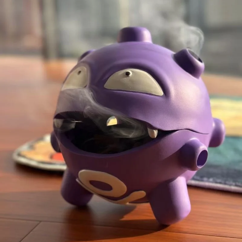 Koffing Incense Burner Gastly Pokemon Anime Indoor Desktop Incense Holder Aromatherapy Ashtray Kid Toy Home Decor Creative Gift