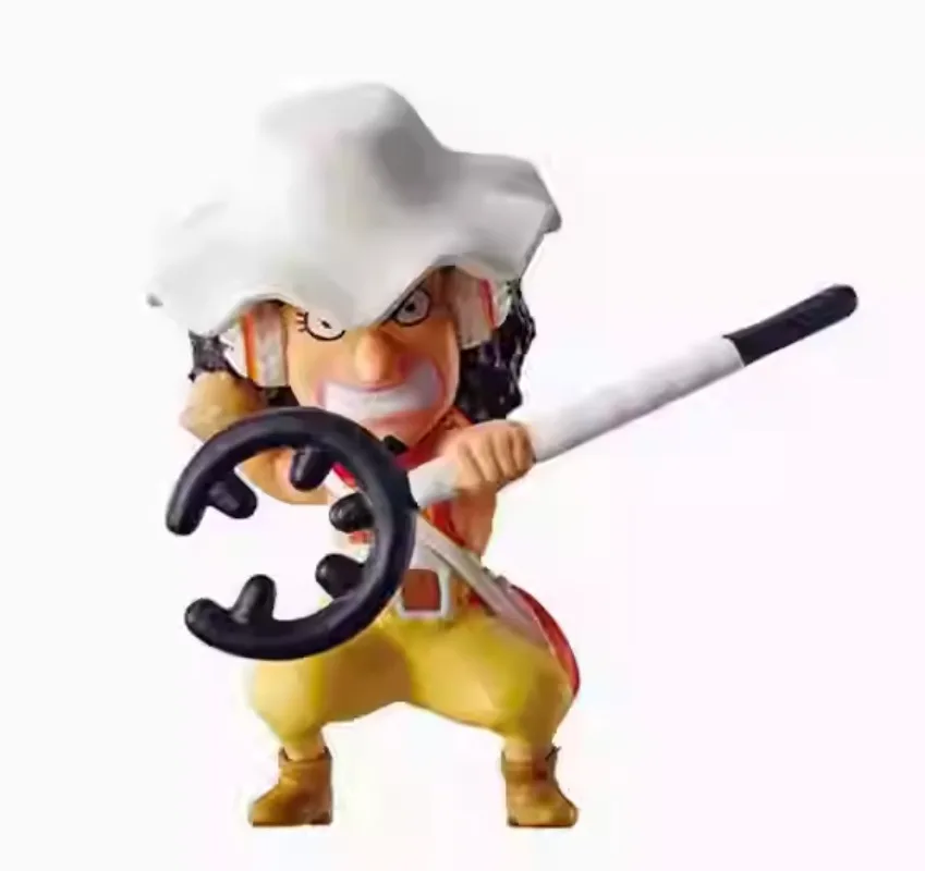 Gashapon Devil Fruits Vo.7 Ace Enel Tama Usopp Marshall · D · Teach Merry Anime Figure Toys for Kids Gift