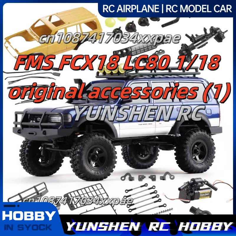 Fms Fcx18 Lc80 1/18…