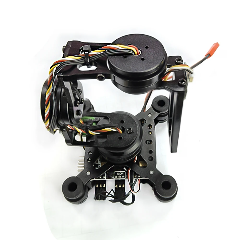 

Brushless Yuntai 2 axis CNC metal lightweight Gimbal With Brushless Motor for GOPRO series is compatible with camera DIY FPV